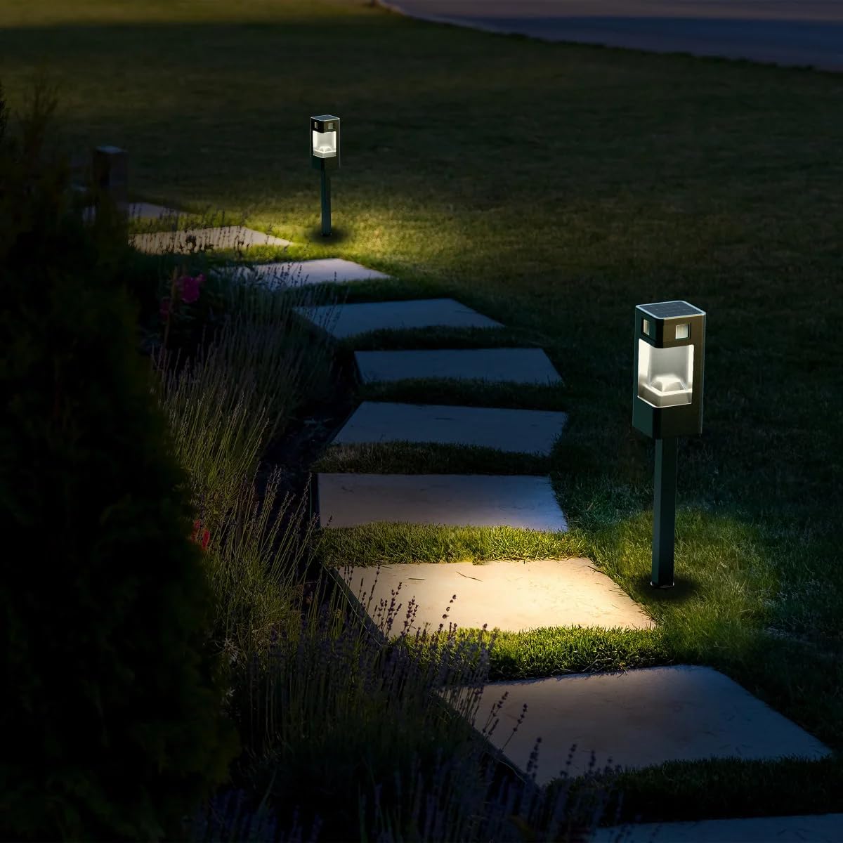 Solar Motion Path Light 2 Pack